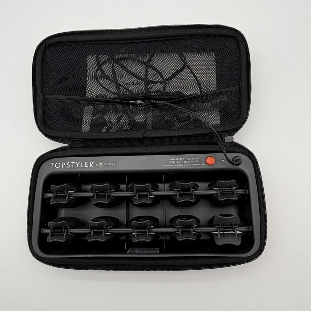 TopStyler by InStyler Heated Ceramic Hair Styling Shells w/Case-Works-Tested - Picture 2 of 3